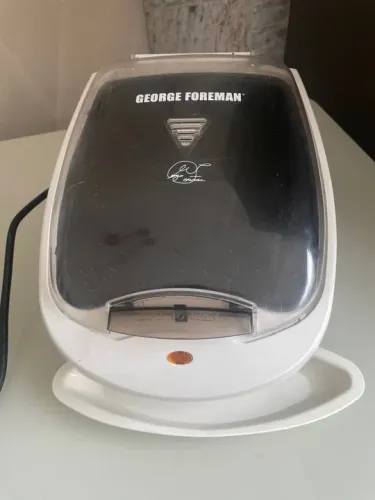 Grill George Foreman Com Aquecedor De pães 