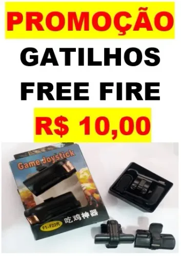 Chave L1/R1 Controlador Atirador Pubg Joysticks - Gatilho para Jogos de celular