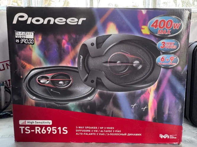 Alto falante pioneer 6/9 novo original o par na promoção
