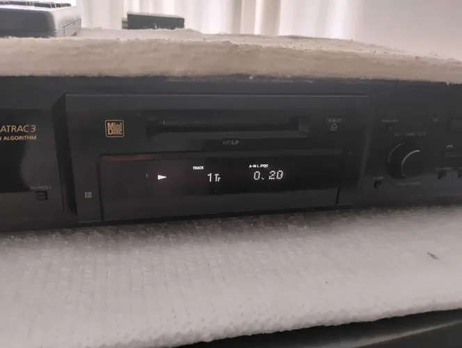 MiniDisc Player Sony mds-je440- Ótimo estado