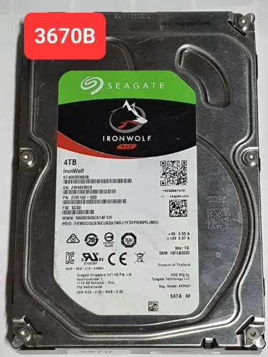 Placa Hd 4 Tb St4000vn008 - Fw: Sc60 - Cod. 3670b