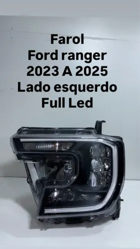 Farol Ford ranger 2023 24 25 lado esquerdo original 