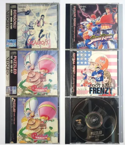 Jogos para Neo Geo CD Novos e Usados Originais com Garantia