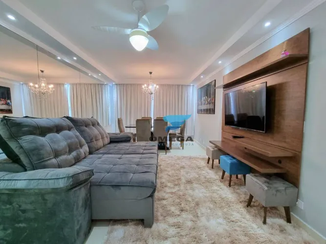 PERTO DA PRAIA - Apartamento reformado com 3 quartos - 1 vaga - Praia das Pitangueiras, Gu
