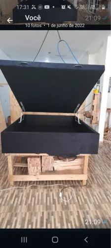 Cama baú casal. Estoque. Direto da fábrica Valor 690,00