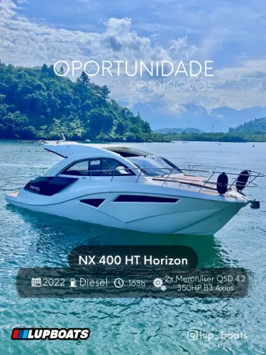LANCHA NX 400 DIESEL - 2022 (REAL, PHANTOM, SESSA, FOCKER, VENTURA)