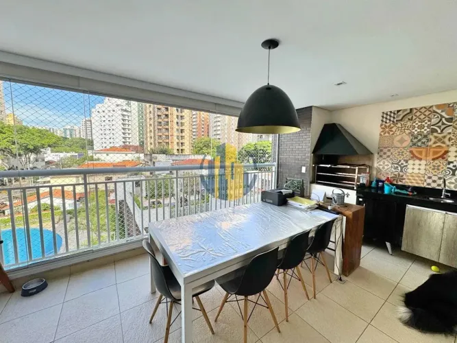Condomínio Clube com Lazer Completo Apto 115m² 3 Dorms Varanda Gourmet 2 Vagas