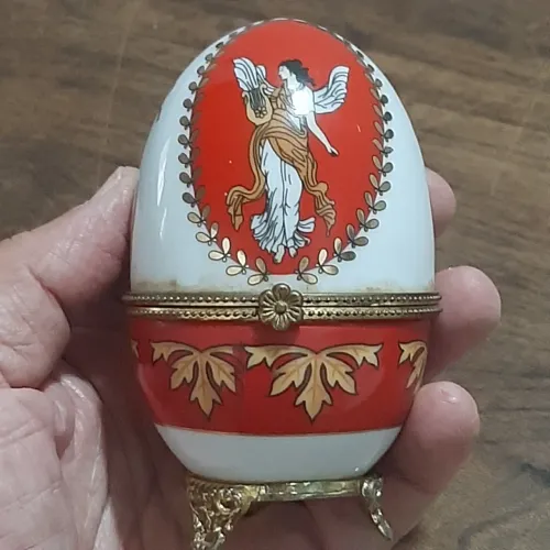 Porta Joias Porcelana Francesa