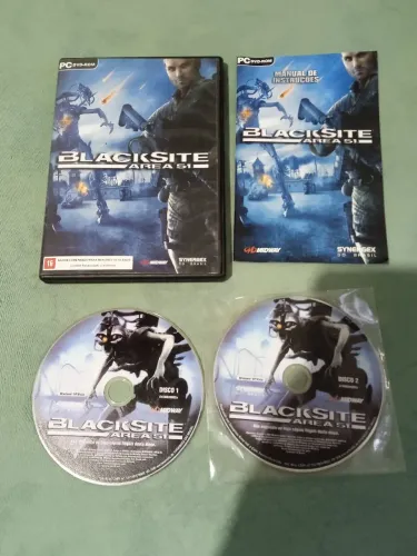 Jogo original para PC Blacksite Area 51 