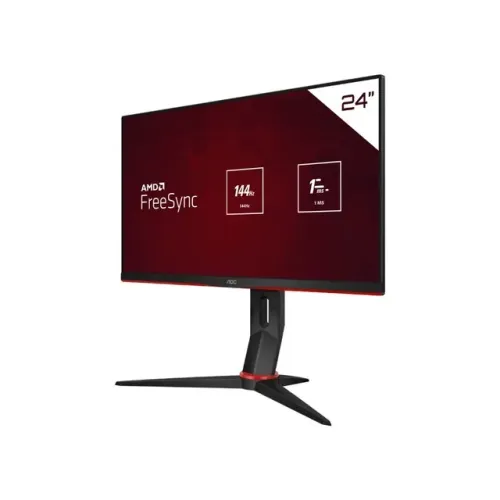 Monitor AOC Hero IPS 23.8 Pol. Full HD, 144 Hz, 1ms, HDMI e DisplayPort, NOVO, Lacrado
