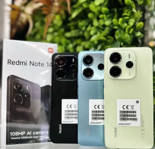 Celular Xiaomi Redmi Note 14 256Gb 08Gb De Ram Novo Lacrado Entregamos Grátis