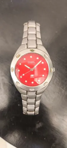 Relógio Fossil Blue Original - Vermelho