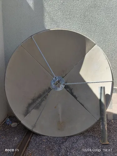 Antena chapa fechada