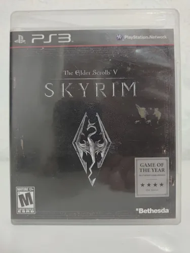Skyrim PS3 - Midia física 