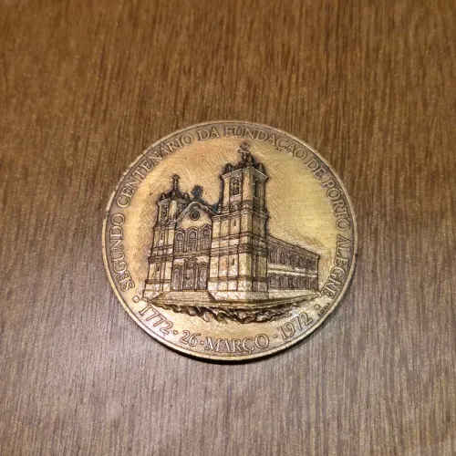 Medalha Comemorativa Segundo Centenário de Porto Alegre 1972