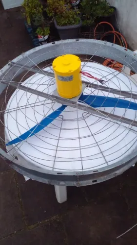 Ventilador industrial para aviario BIG DUTCHMANN, 3 pás, 0,5 CV