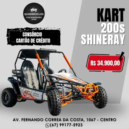 Quadriciclo UTV 0KM - até 24X no cartão, varias opções de cores e modelos