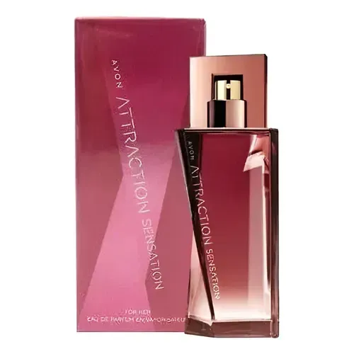 Perfume Attraction Sensation Deo Parfum For Her Para Ela-50ml -AVON (Novo Lacrado)