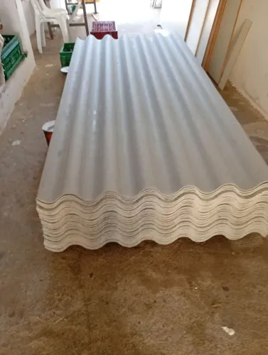 Telhas fibrocimento 2.44x1.10 novas *433