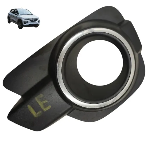Grade moldura farol milha esquerdo Renault kwid 2021 2020 19