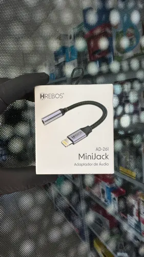 Adaptador de áudio para iPhone Lightning/P2