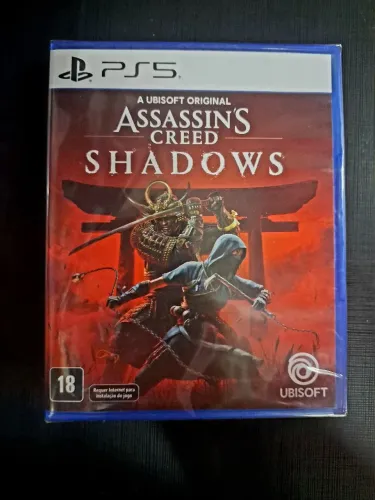 Assassin's Creed Shadows PS5 Novo Lacrado( ACEITO CREDISHOP)