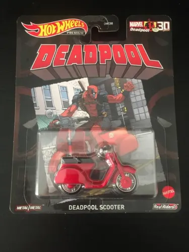 Hot Wheels - Deadpool Scooter - GRL78