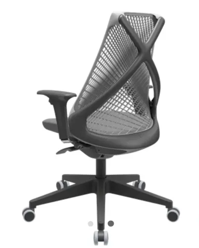 2 cadeira uma giratória e uma móvel. Cadeira Ergonômica Executiva