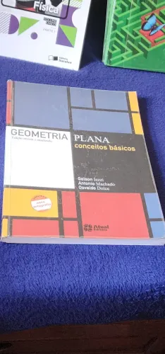 Geometria Plana conceitos básicos - Gelson, Antonio, Osvaldo - Atual Editora