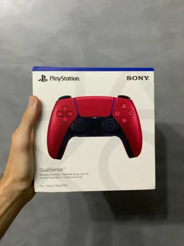 Controle DualSense Vermelho - PS5 Lacrado 