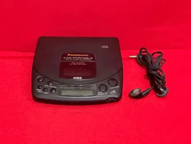 Som CD Player Panasonic Car/Portátil com defeito