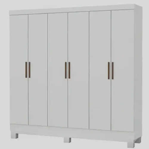 Guarda Roupa Reis Casal 6 Portas 2 Gavetas