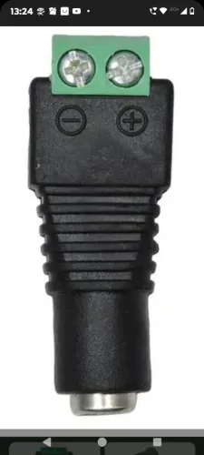 5 Conectores Plug P4 Fêmea com Borne