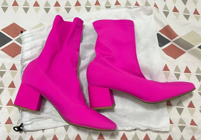 Bota Rosa Vibrante - Mist Store