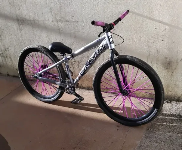 Bicicleta, aro 26 frx evo (gios), cubo tanke, freio mt200,garfo brutus pneus kenda flame.