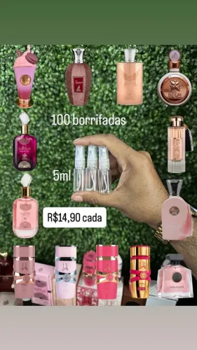 Decantes 5ml de perfumes árabes