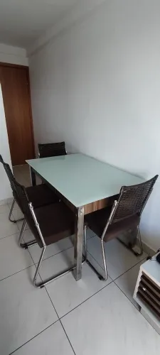 CONJUNTO DE JANTAR MESA 4 LUGARES