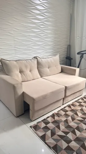 Sofá Retrátil 3 Lugares