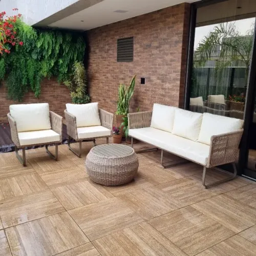 CONJUNTO SOFÁ ÁREA EXTERNA