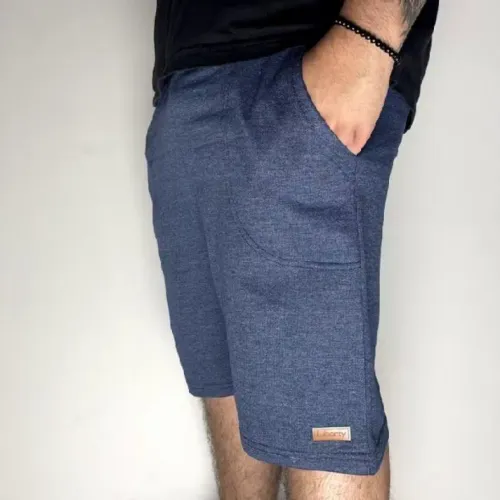 Kit 3 Bermuda Moletom Esporte Com Bolso E Elastico Muito Confortavel