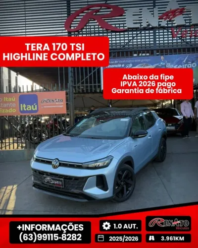 Volkswagen Tera High 1.0 170 TSI Flex 12V 5P AUT 2026