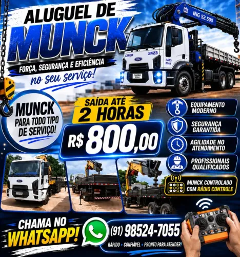 Aluguel de Munck