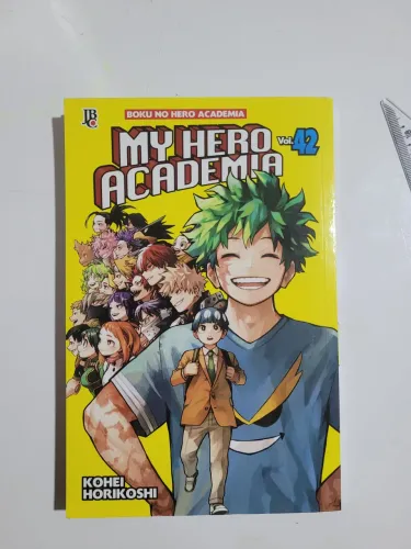 Mangá my hero academia, inclui brinde