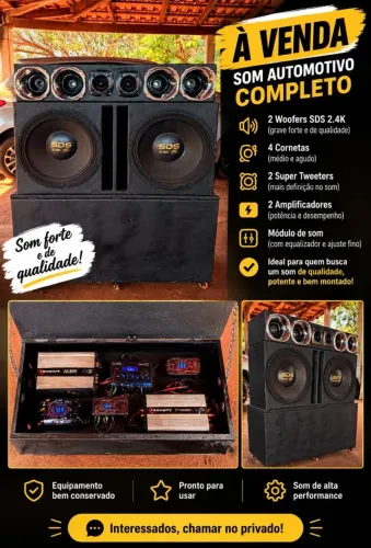 Som automotivo para festa e eventos