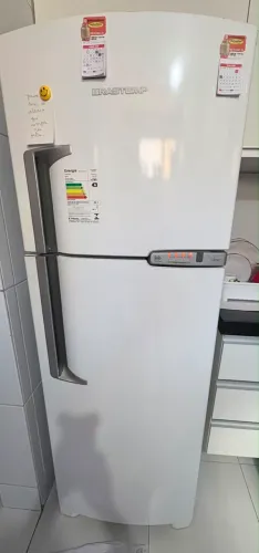 ÓTIMA OPORTUNIDADE GELADEIRA BRASTEMP DUPLEX FROST FREE SEMINOVA