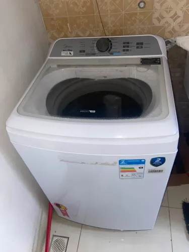 Máquina de Lavar Midea 13kg - Seminova, Super Conservada