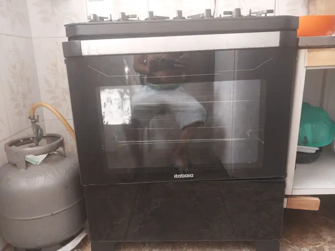 Fogão temperado