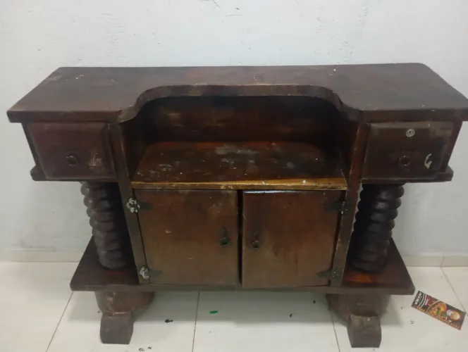 Bancada de joalheiro antiga 