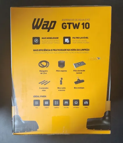 Aspirador de Água e Pó 1400W Novo na Caixa 220V