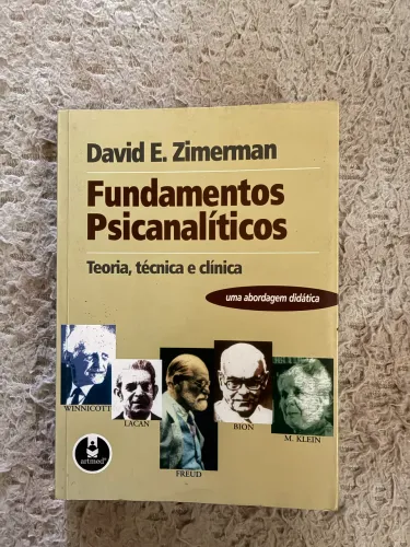 Livro David E. Zimerman: fundamentos psicanalíticos 